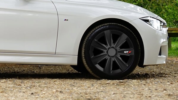 Тасове за джанти 14″ Versaco Carbon GTX Black, цвят черен, 4 броя