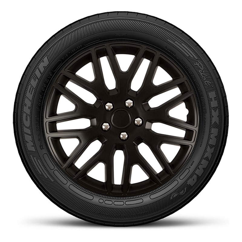 Тасове за джанти 15″ Versaco Dakar NC Black, цвят черен, 4 броя